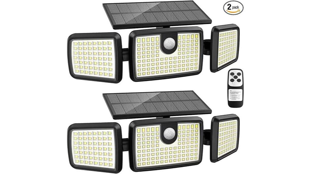 TUFFENOUGH Solar Outdoor Lights