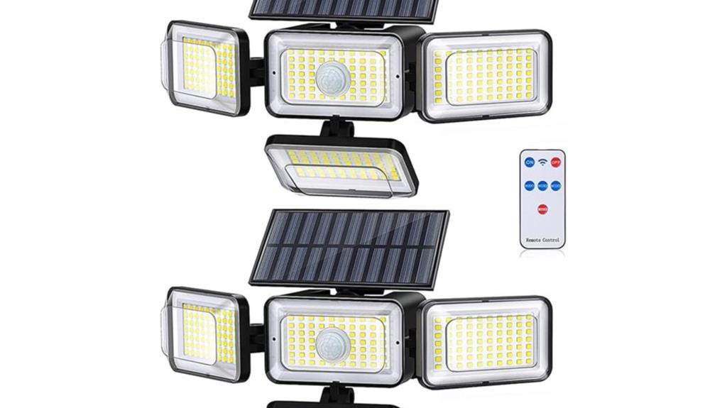 TUFFENOUGH Solar Outdoor Lights