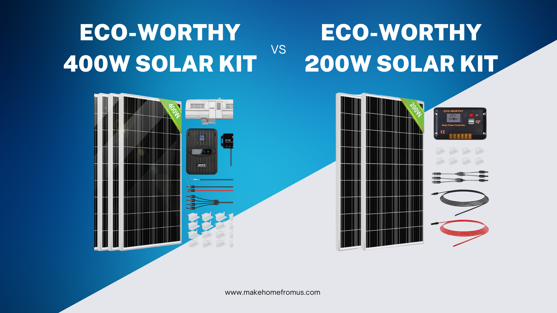 ECO-WORTHY 400W vs 200W Solar Kits Which Is Right for You From Make Home From Us