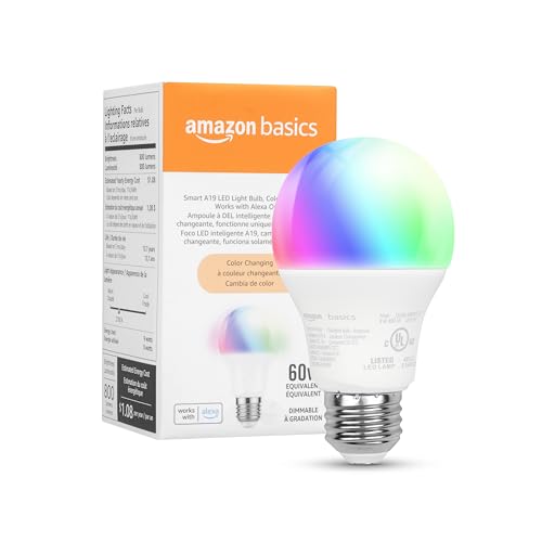 Amazon Basics Smart A19 LED Light Bulb: LIGHT UP Your Life!